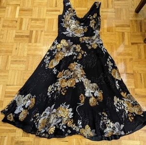 Stunning Textured Swing dress